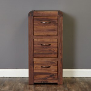 Natural wood deals filing cabinet